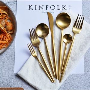 Rose Gold Flatware